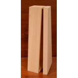 Pudełko 36,5x14x10 cm ,na wino,butelkę  zamykane trójkątne ( wino, alkohol ,oliwę itp.), pudełko drewniane